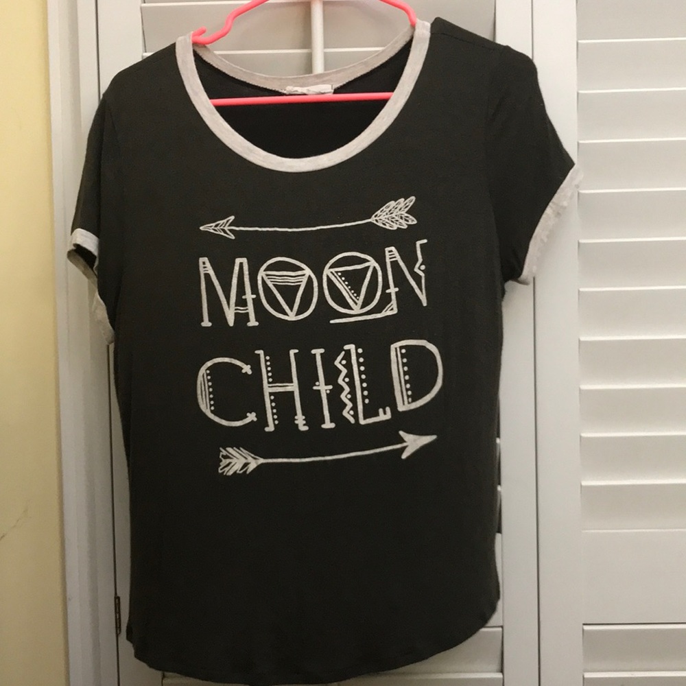 Army green with white binding crop top